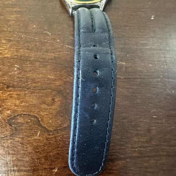 Vintage Green Bay Packers Relic Team USA Watch 1994 ZR 94007 Leather Band - Picture 5 of 8